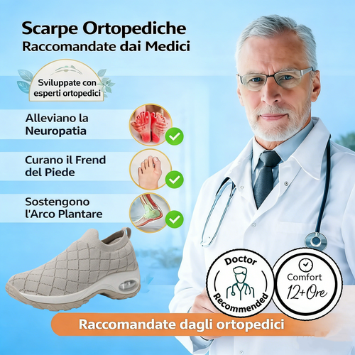 (⏰ Sconto del 70% per un periodo limitato - Non perdetevelo!) Design ergonomico - Scarpe ortopediche da donna recentemente aggiornate Impermeabili e antiscivolo, ✅ supporto dell'arco plantare per camminare più facilmente