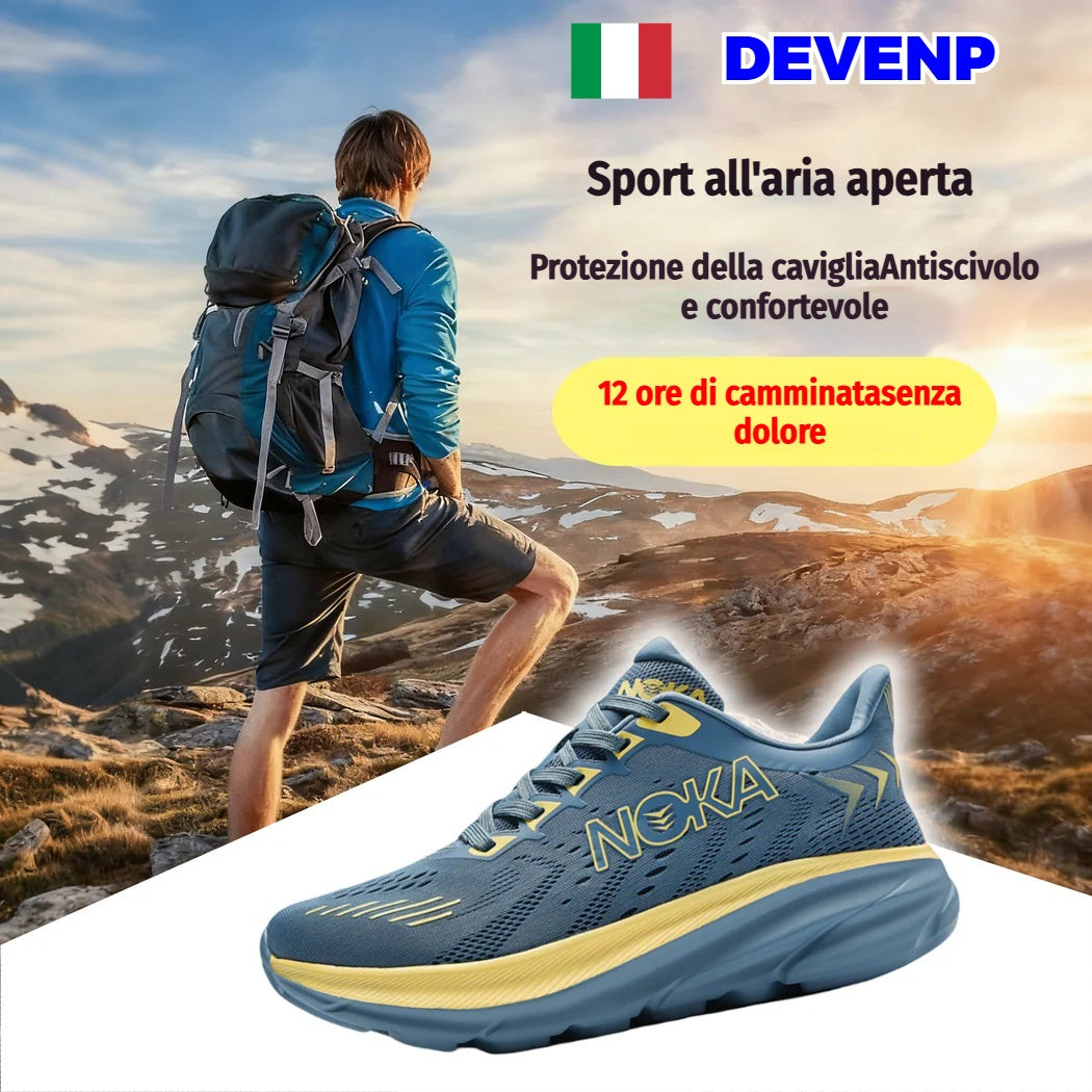 Scarpe ortopediche unisex DEVENP | Scarpe casual leggere e traspiranti | Progettate ergonomicamente per alleviare il disagio alla schiena, alle articolazioni e ai piedi | Sconto del 50% per un periodo limitato, fino a esaurimento scorte