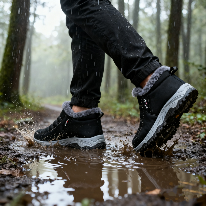 Scarpe ortopediche da donna DEVENP | Scarpe invernali con morbida fodera in lana | Design ergonomico per alleviare il dolore alla schiena, alle articolazioni e ai piedi | Sconto del 50% per un periodo limitato, fino a esaurimento scorte