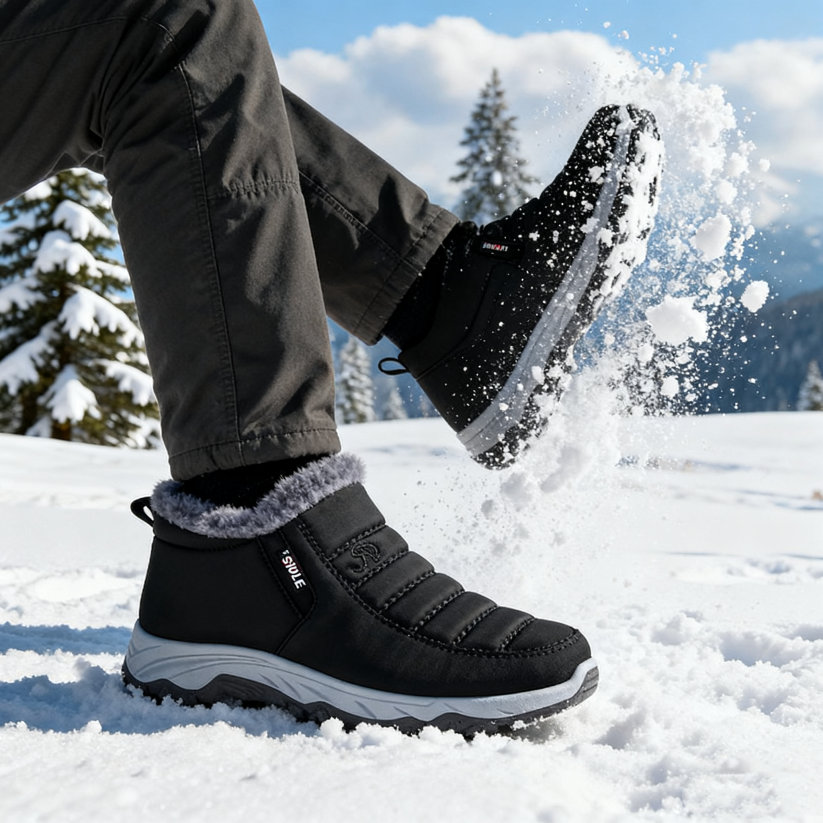 Scarpe ortopediche da donna DEVENP | Scarpe invernali con morbida fodera in lana | Design ergonomico per alleviare il dolore alla schiena, alle articolazioni e ai piedi | Sconto del 50% per un periodo limitato, fino a esaurimento scorte