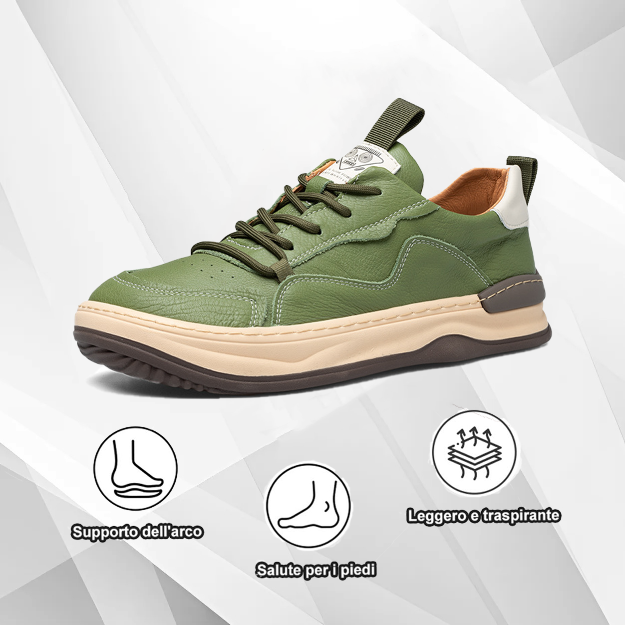 Scarpe ortopediche DEVENP | Pelle di vitello a doppio strato impermeabile e antiscivolo di alta qualità | Design ergonomico per alleviare il disagio a schiena, articolazioni e piedi | Sconto del 50% per un periodo limitato, fino a esaurimento scorte