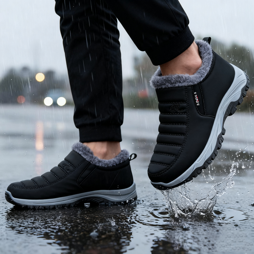 Scarpe ortopediche da donna DEVENP | Scarpe invernali con morbida fodera in lana | Design ergonomico per alleviare il dolore alla schiena, alle articolazioni e ai piedi | Sconto del 50% per un periodo limitato, fino a esaurimento scorte