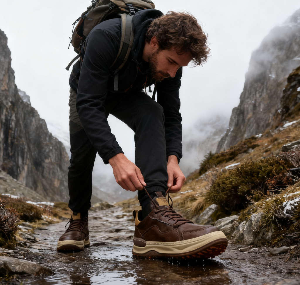 Scarpe ortopediche DEVENP | Pelle di vitello a doppio strato impermeabile e antiscivolo di alta qualità | Design ergonomico per alleviare il disagio a schiena, articolazioni e piedi | Sconto del 50% per un periodo limitato, fino a esaurimento scorte