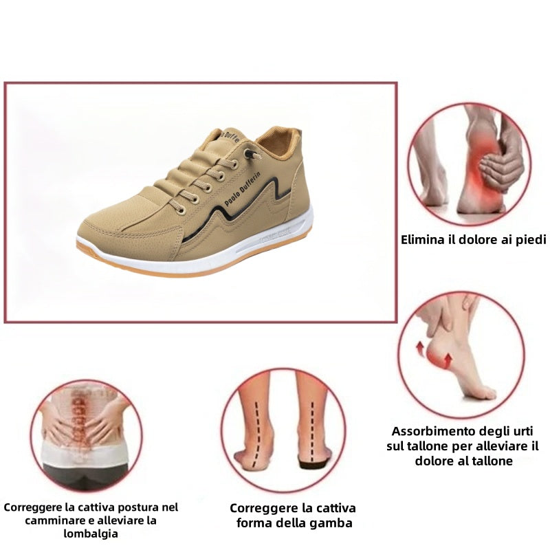 Scarpe ortopediche unisex DEVENP | Scarpe casual leggere e comode | Progettate ergonomicamente per alleviare il dolore alla schiena, alle articolazioni e ai piedi | Sconto del 50% per un periodo limitato, fino a esaurimento scorte