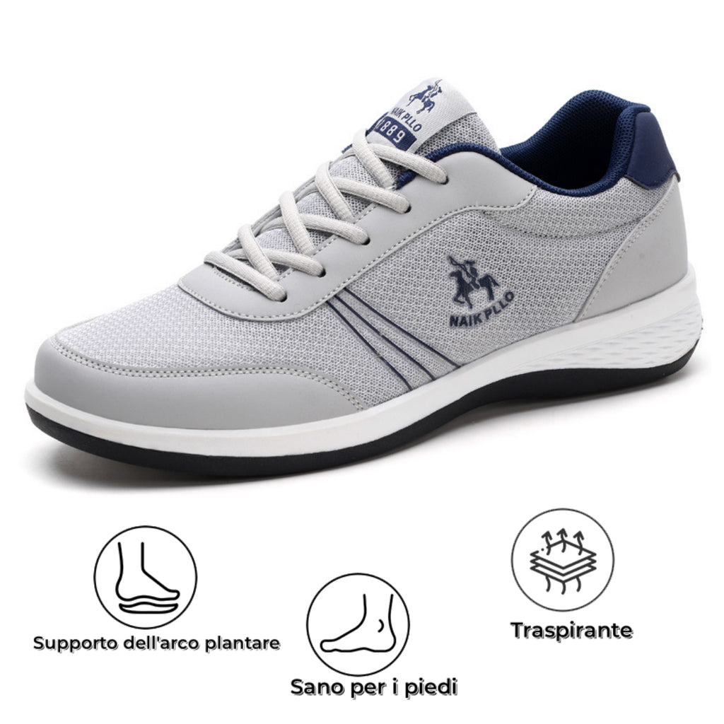 Scarpe ortopediche unisex DEVENP | Scarpe casual cucite a mano, comode e traspiranti | Progettate ergonomicamente per alleviare il dolore alla schiena, alle articolazioni e ai piedi | Sconto del 50% per un periodo limitato, fino a esaurimento scorte