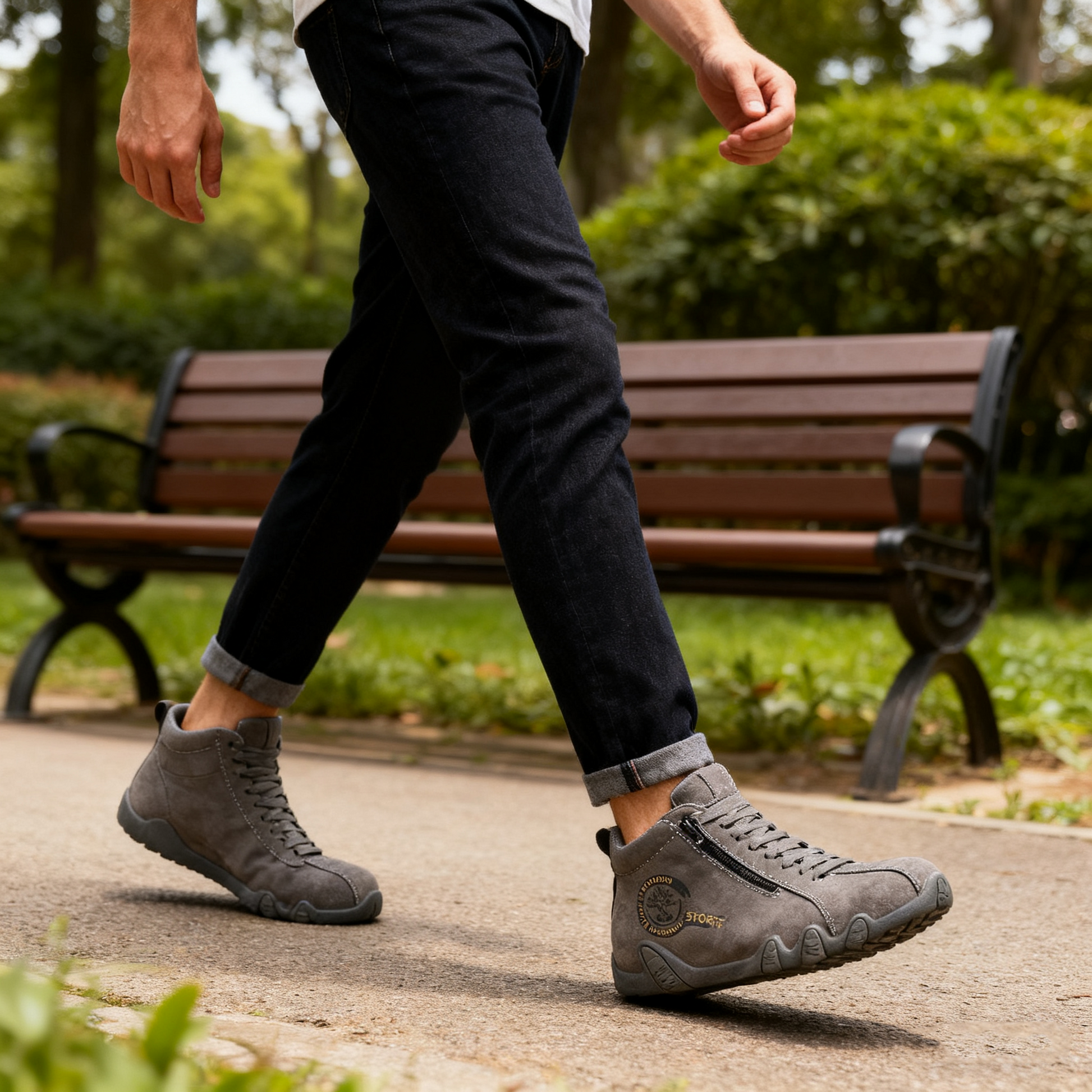 Scarpe ortopediche da uomo DEVENP | Scarpe in vera pelle australiana cucite a mano | Progettate ergonomicamente per alleviare il disagio alla schiena, alle articolazioni e ai piedi | Sconto del 50% per un periodo limitato, fino a esaurimento scorte