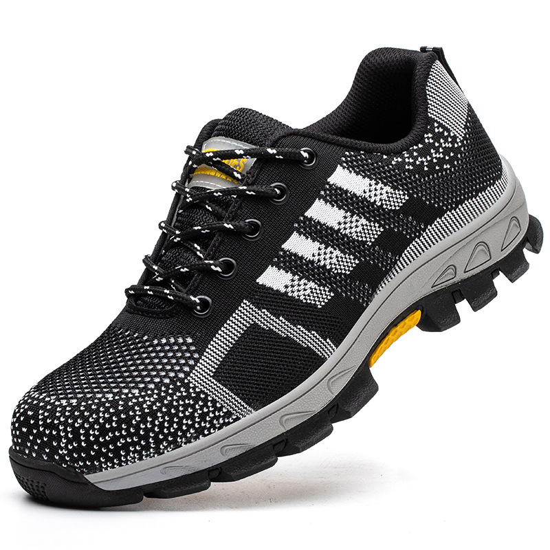 Botas de trabalho para homem com biqueira de aço