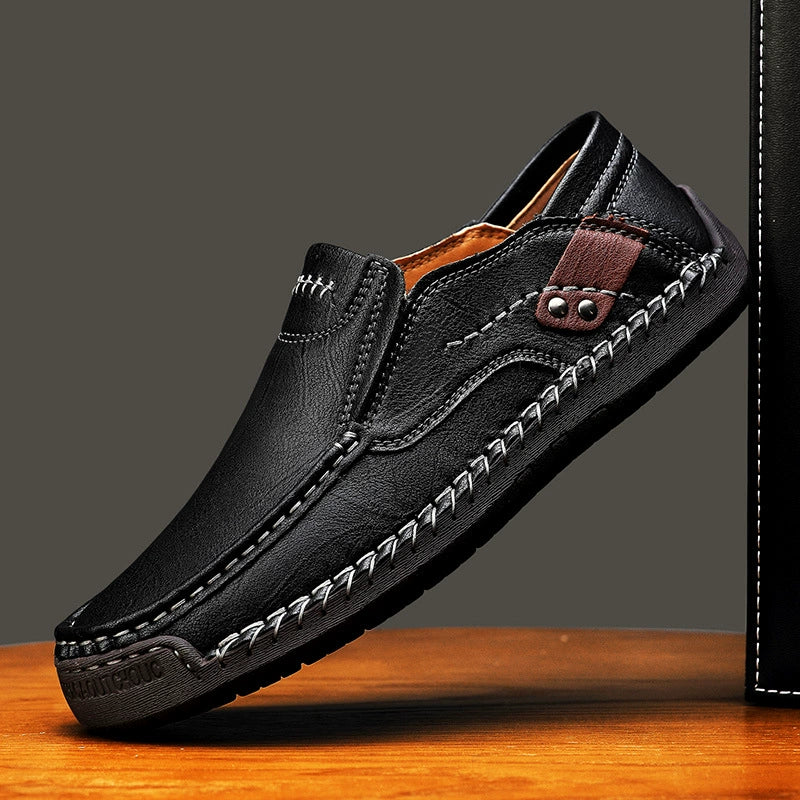 Scarpe ortopediche da uomo DEVENP | Mocassini impermeabili e slip-on | Progettate ergonomicamente per alleviare il dolore alla schiena, alle articolazioni e ai piedi | Sconto del 50% per un periodo limitato, fino a esaurimento scorte