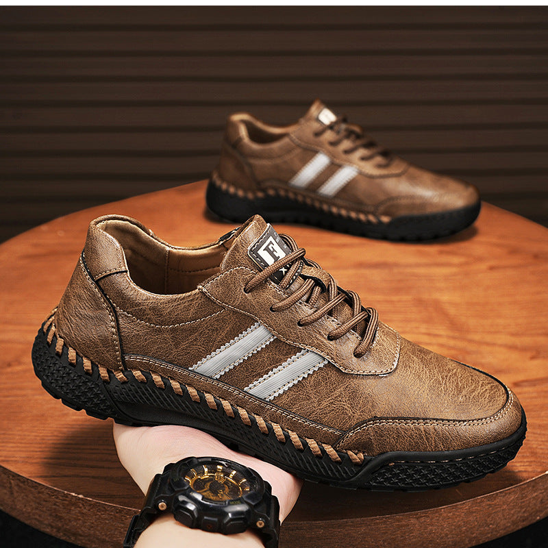 Scarpe ortopediche DEVENP | Scarpe in vera pelle di alta qualità, impermeabili e antiscivolo | Design ergonomico per alleviare il disagio alla schiena, alle articolazioni e ai piedi | Sconto del 50% a tempo limitato, fino a esaurimento scorte