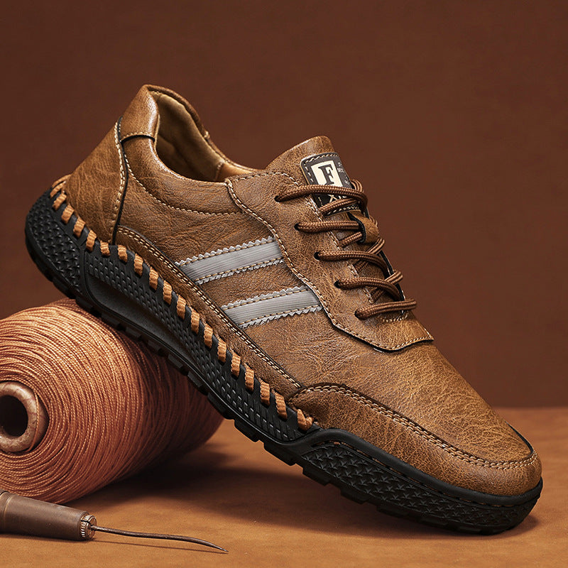 Scarpe ortopediche DEVENP | Scarpe in vera pelle di alta qualità, impermeabili e antiscivolo | Design ergonomico per alleviare il disagio alla schiena, alle articolazioni e ai piedi | Sconto del 50% a tempo limitato, fino a esaurimento scorte