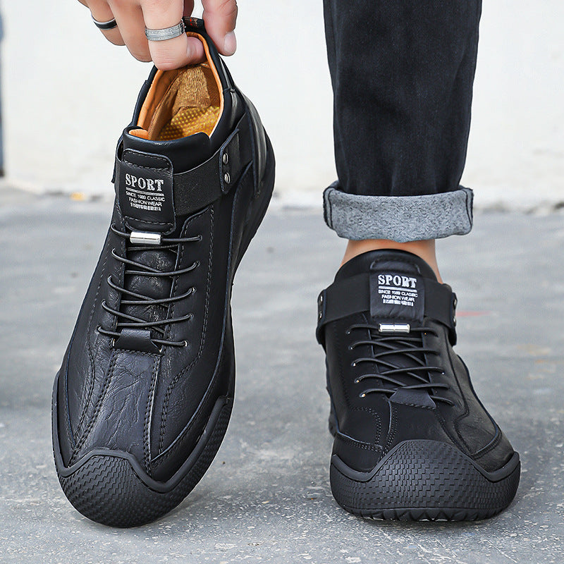 Scarpe ortopediche da uomo DEVENP | Scarpe in pelle di vitello di alta qualità, impermeabili e antiscivolo | Design ergonomico per alleviare il disagio a schiena, articolazioni e piedi | Sconto del 50% per un periodo limitato, fino a esaurimento scorte