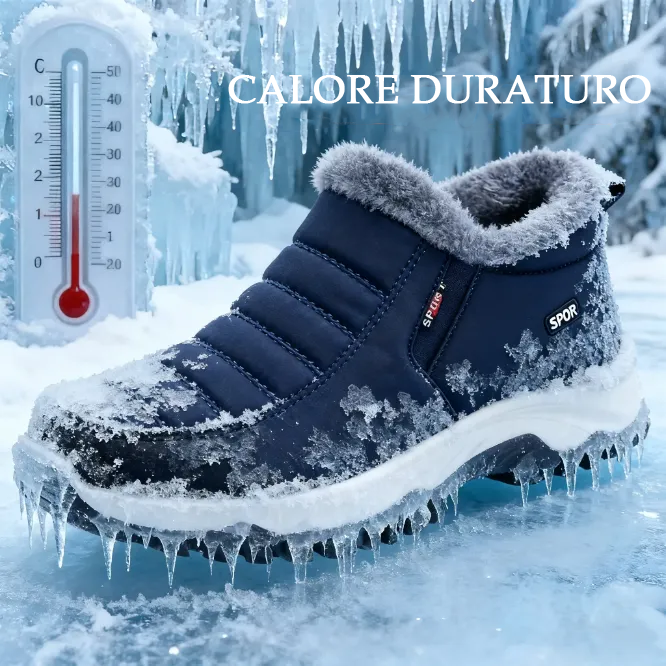 Scarpe ortopediche da donna DEVENP | Scarpe invernali con morbida fodera in lana | Design ergonomico per alleviare il dolore alla schiena, alle articolazioni e ai piedi | Sconto del 50% per un periodo limitato, fino a esaurimento scorte