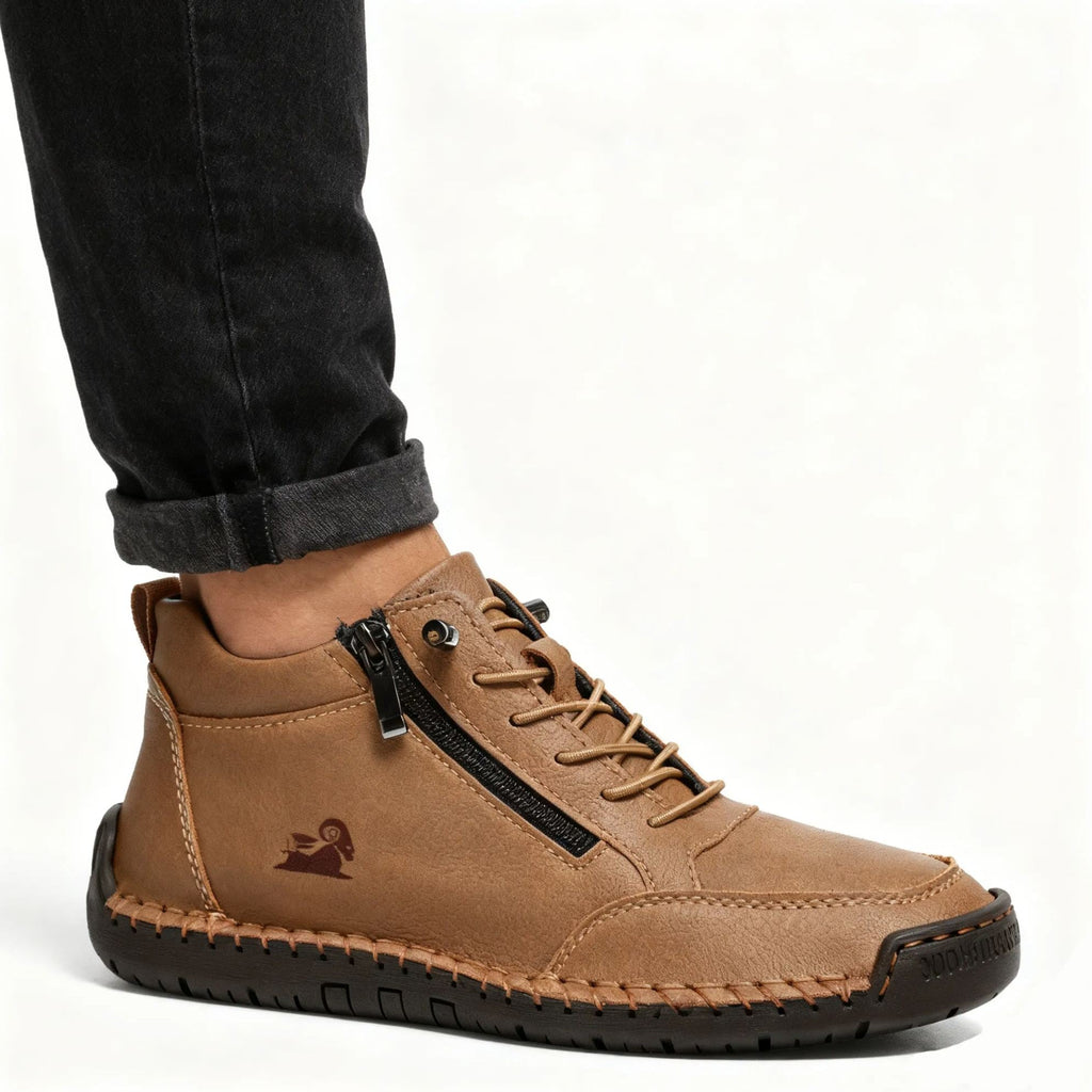 Scarpe ortopediche unisex DEVENP | Pelle di vitello impermeabile e antiscivolo di alta qualità | Design ergonomico per alleviare il fastidio a schiena, articolazioni e piedi | Sconto del 50% per un periodo limitato, fino a esaurimento scorte