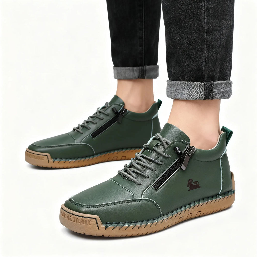 Scarpe ortopediche unisex DEVENP | Pelle di vitello impermeabile e antiscivolo di alta qualità | Design ergonomico per alleviare il fastidio a schiena, articolazioni e piedi | Sconto del 50% per un periodo limitato, fino a esaurimento scorte