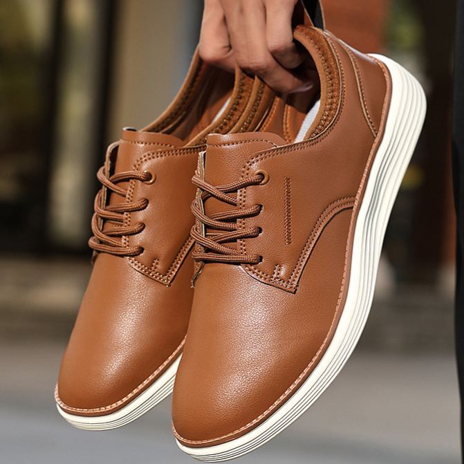 Scarpe ortopediche unisex DEVENP | Scarpe casual in vera pelle impermeabili e antiscivolo | Progettate ergonomicamente per alleviare il dolore alla schiena, alle articolazioni e ai piedi | Sconto del 50% per un periodo limitato, fino a esaurimento scorte