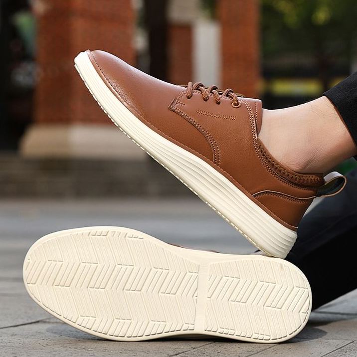 Scarpe ortopediche unisex DEVENP | Scarpe casual in vera pelle impermeabili e antiscivolo | Progettate ergonomicamente per alleviare il dolore alla schiena, alle articolazioni e ai piedi | Sconto del 50% per un periodo limitato, fino a esaurimento scorte