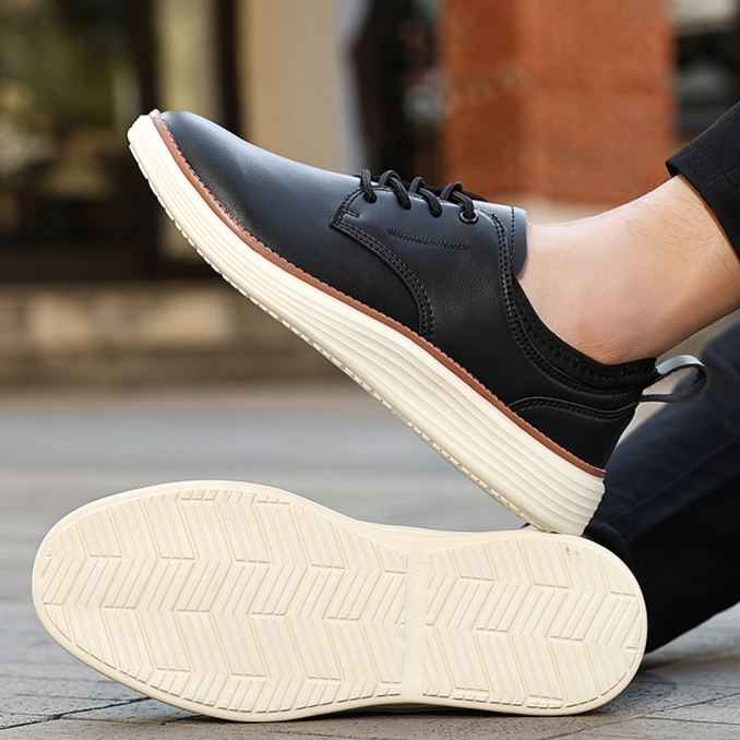 Scarpe ortopediche unisex DEVENP | Scarpe casual in vera pelle impermeabili e antiscivolo | Progettate ergonomicamente per alleviare il dolore alla schiena, alle articolazioni e ai piedi | Sconto del 50% per un periodo limitato, fino a esaurimento scorte